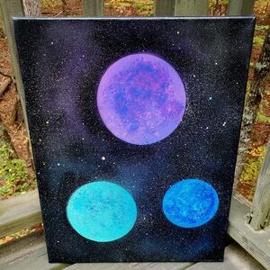 20×16 Galaxy painting